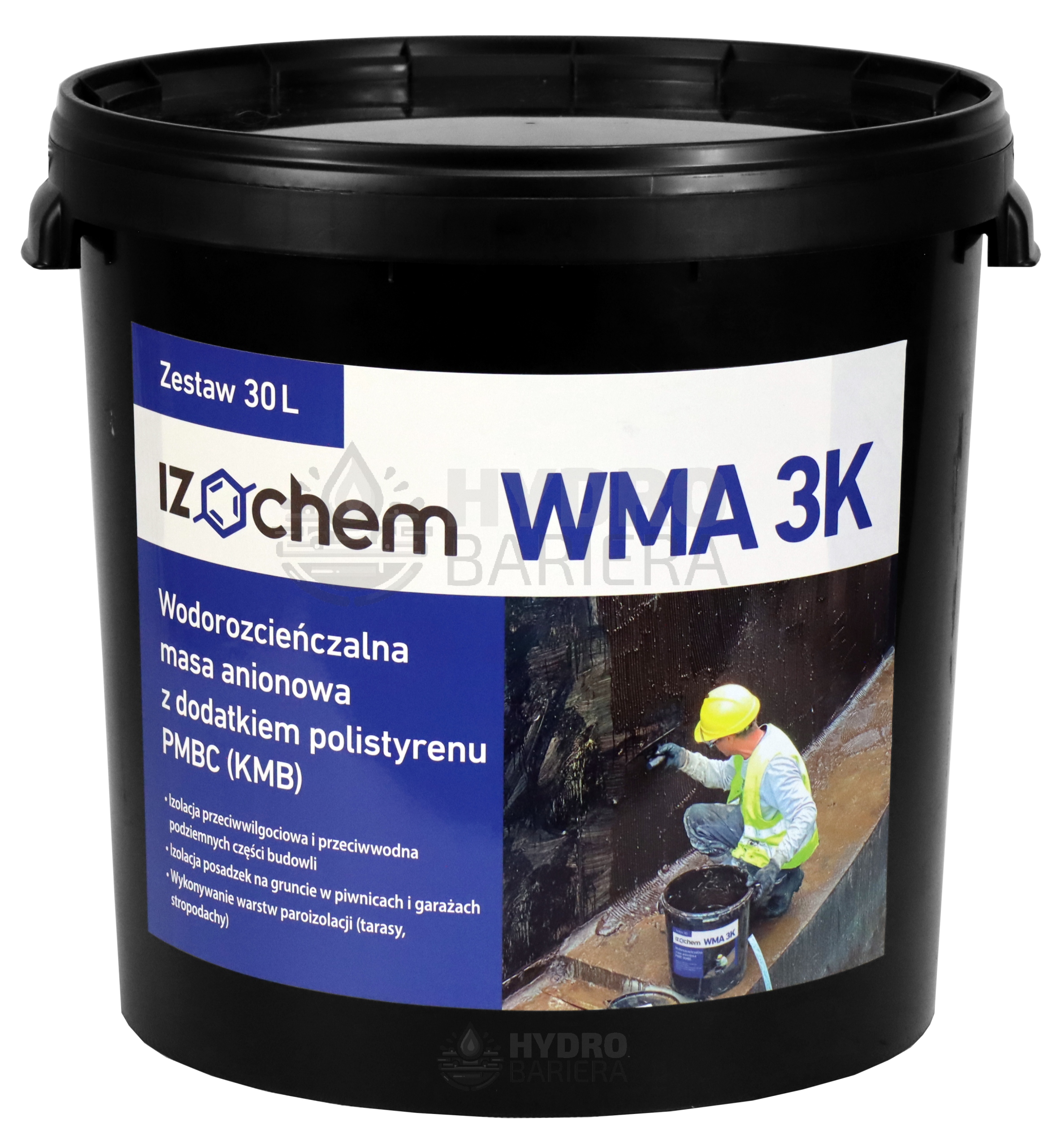 IZOCHEM WMA 3K MASS KMB S POLYSTYRÉNOVOU VÝPLŇOU ŤAŽKO VODEODOLNÉ